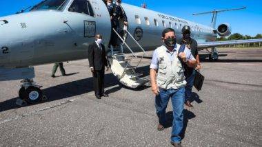 Vice-presidente Hamilton Mourão vai acompanhar embaixadores, na maioria europeus, em sobrevoo na Amazônia.