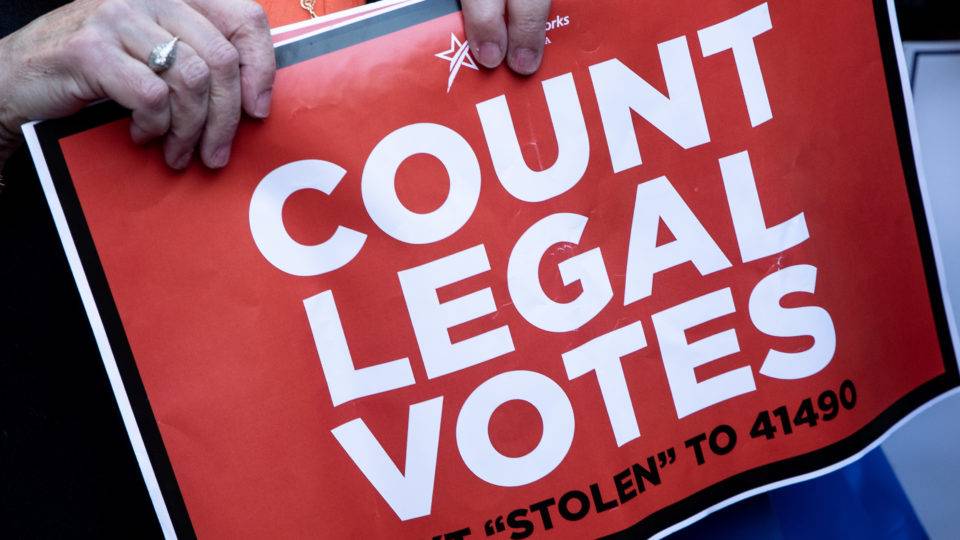 votos trump fraude