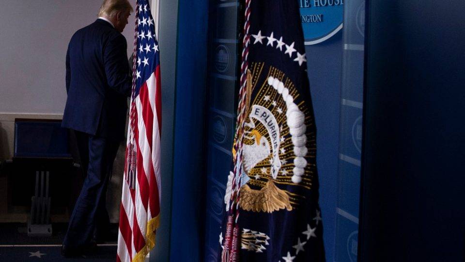 Trump perdeu para ele mesmo O presidente dos Estados Unidos, Donald Trump