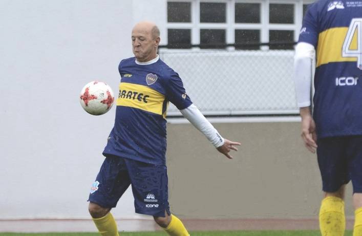 Eloir Trovão foi um dos fundadores do time de futebol do Clube de Pais do Colégio Marista Paranaense