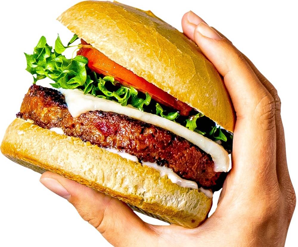 Hambúrguer da Urban Farmcy é o primeiro de uma linha de reproduções plant-based de alimentos conhecidos. Foto: Divulgação. Hambúrguer da Urban Farmcy é o primeiro de uma linha de reproduções plant-based de alimentos conhecidos. Foto: Divulgação.