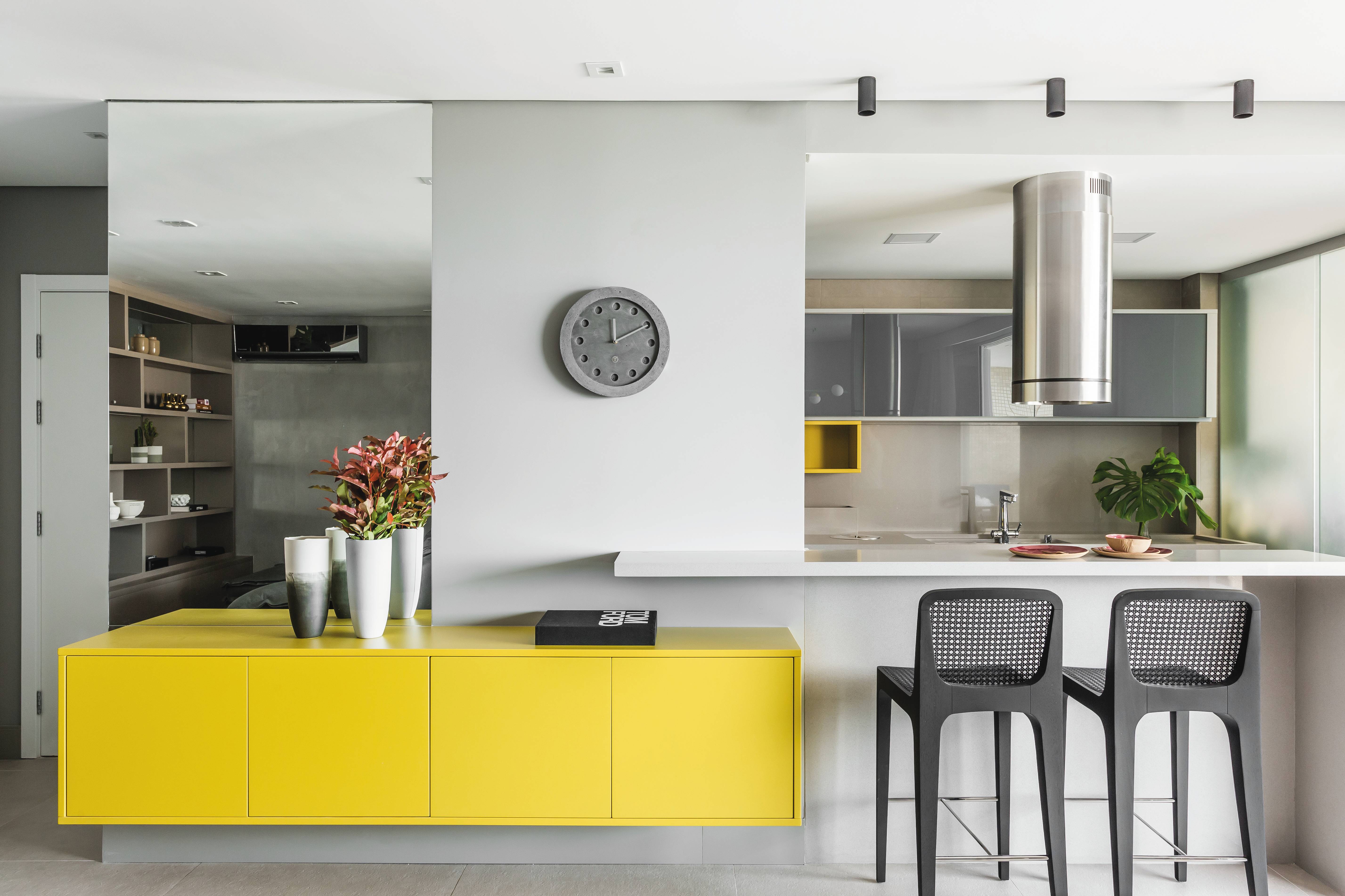Amarelo é peça chave na consistência do design. Amarelo é peça chave na consistência do design.