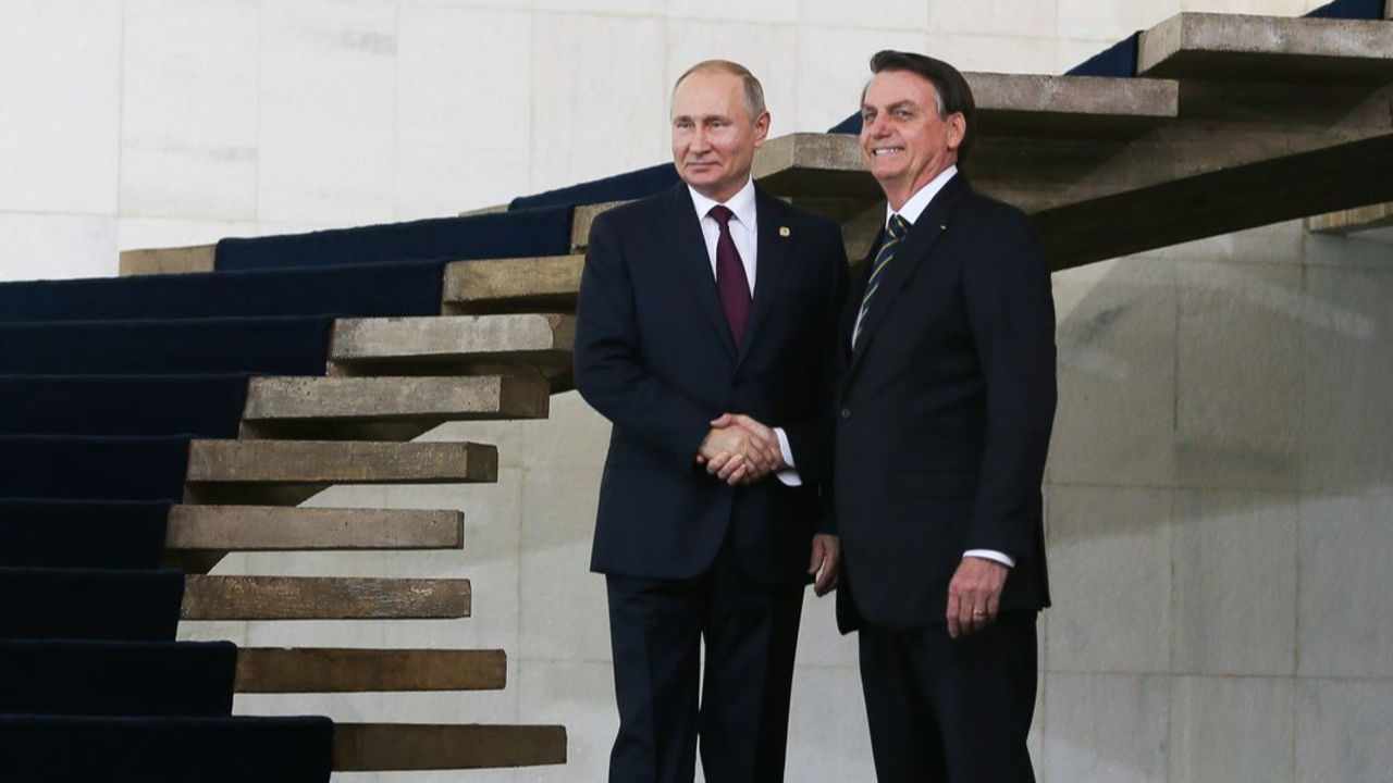 Bolsonaro - putin - viagem - rússia