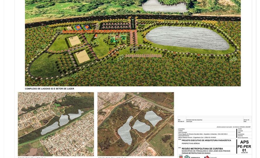 Projeto do Parque Metropolitano do Iguaçu
