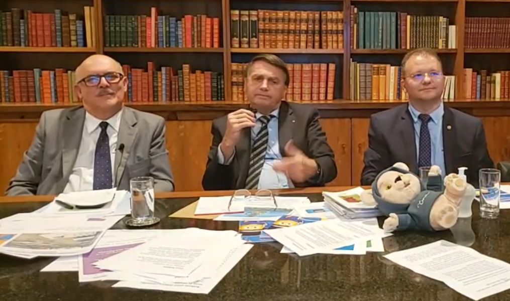 Educação foi o tema principal da live de Bolsonaro