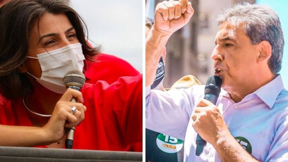 Manuela D'Ávila (PCdoB) e Sebastião Melo (MDB) se enfrentam no 2º turno da eleição para prefeito em Porto Alegre.