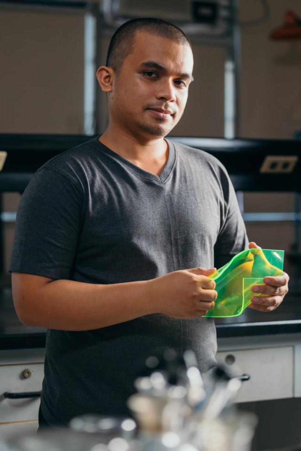 O estudante Carvey Ehren Maigue. O estudante Carvey Ehren Maigue.