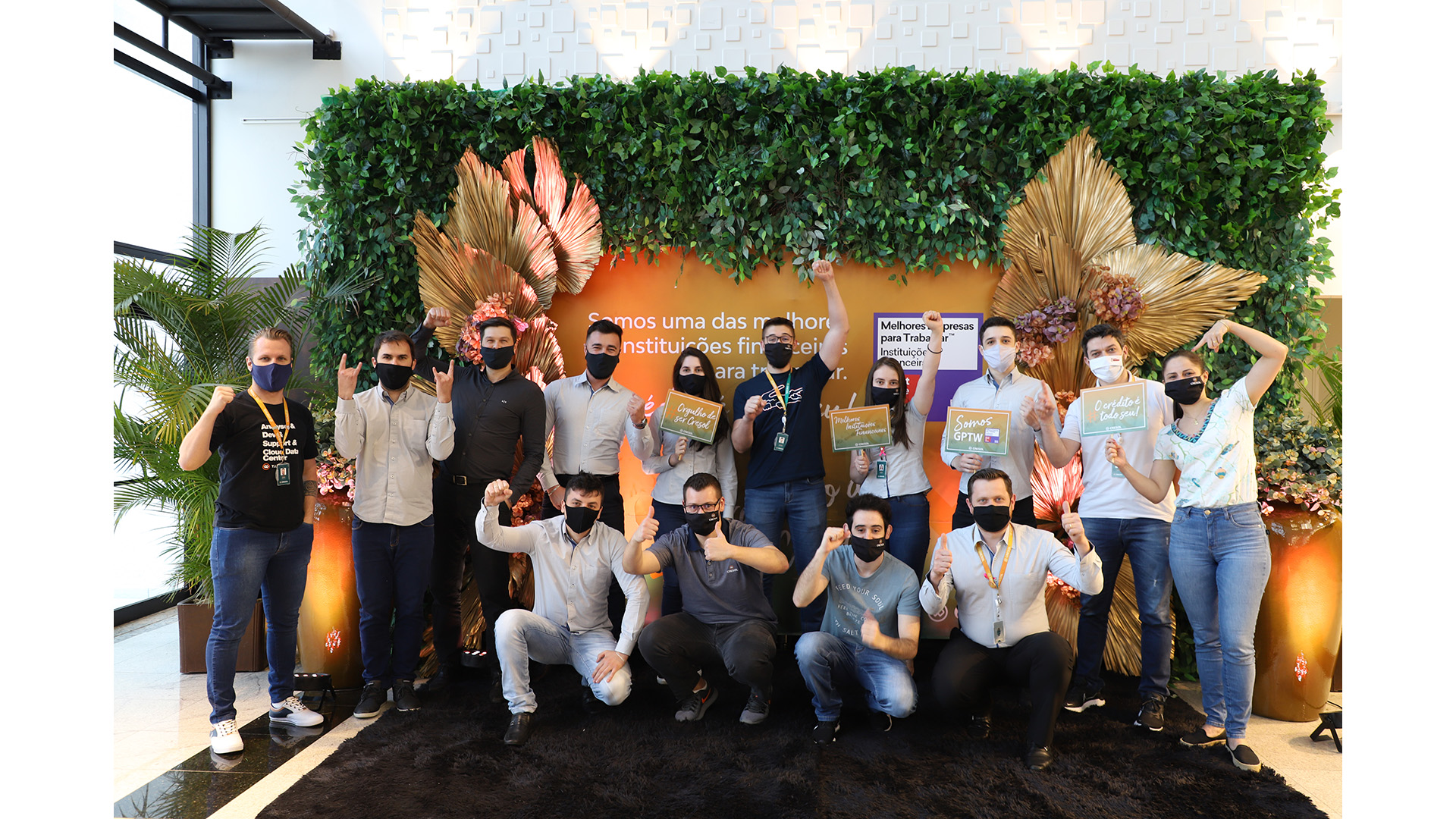 Colaboradores Cresol já comemoram três prêmios GPTW neste ano de 2020