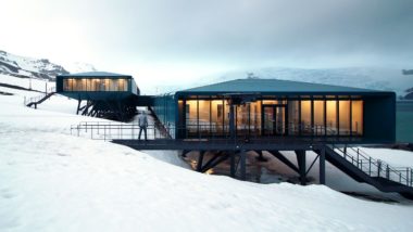 Conheça sete fatos que marcaram a arquitetura e o design em 2020 Construção de base brasileira na Antártida é um dos marcos da arquitetura em 2020.