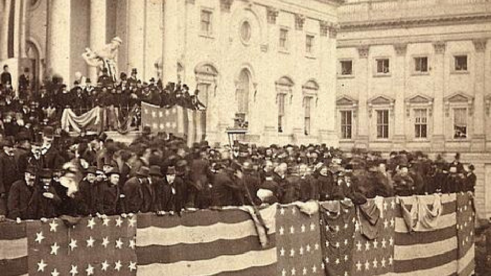 EUA: As três eleições presidenciais que também foram para a prorrogação Juramento do cargo de Rutherford B. Hayes em 5 de março de 1877.