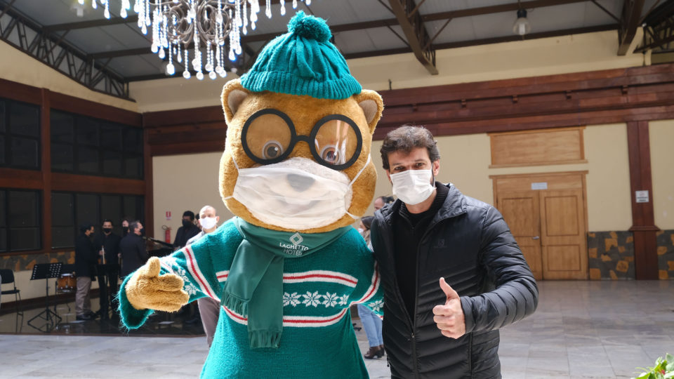 Ministro do Turismo, Marcelo Álvaro Antônio, durante agenda em Gramado (RS), em agosto deste ano: demitido do cargo.