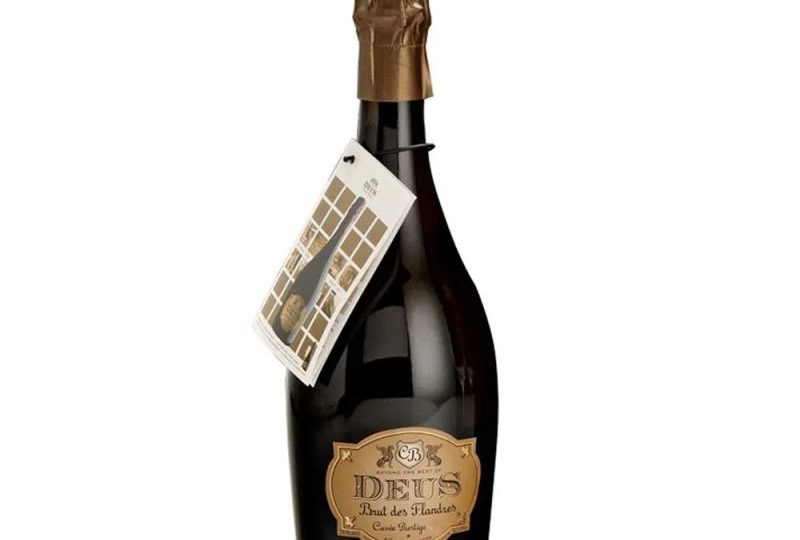 Cerveja Deus Brut.