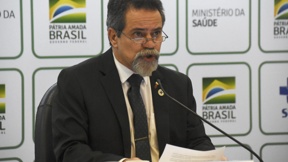 O secretário-executivo do Ministério da Saúde, Elcio Franco