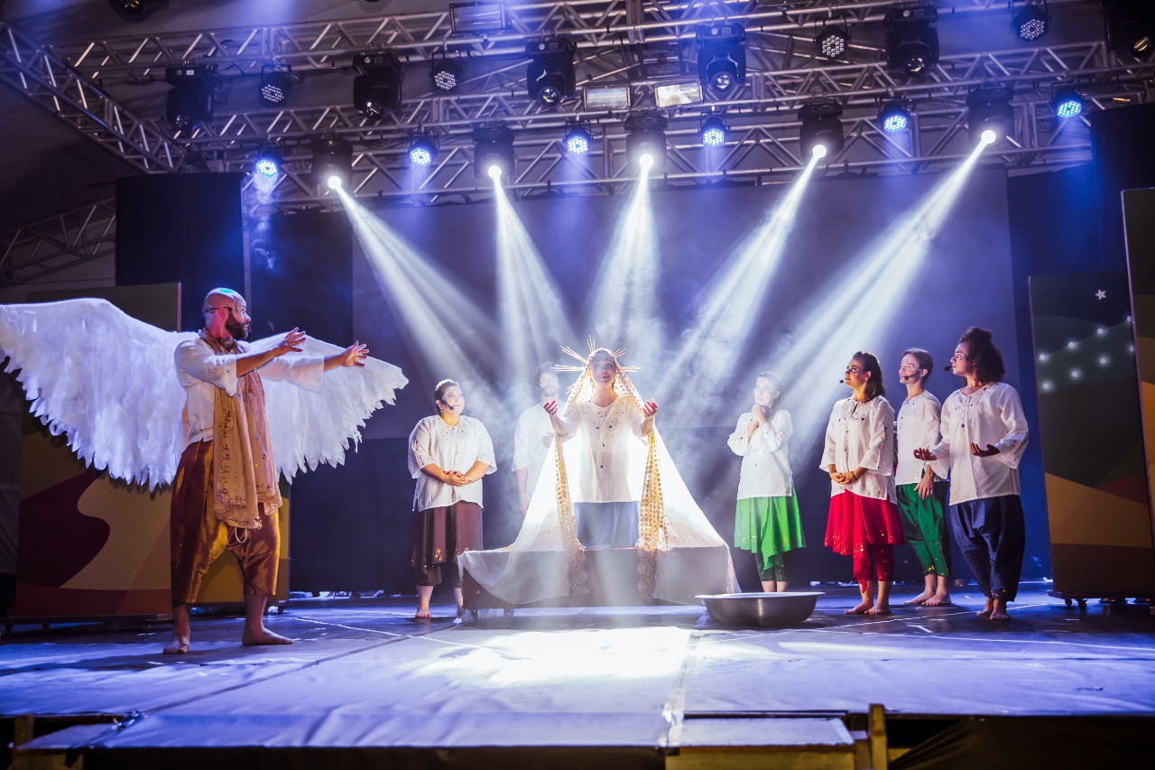 Cena do espetáculo Natal Mágico Condor