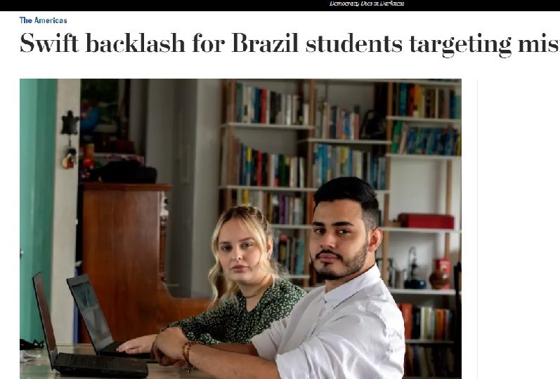 As 20 perguntas que não foram feitas ao idílico casal por trás do Sleeping Giants Casal de Ponta Grossa que se apresentou como responsável pelo Sleeping Giants, em matéria publicada no Washington Post.