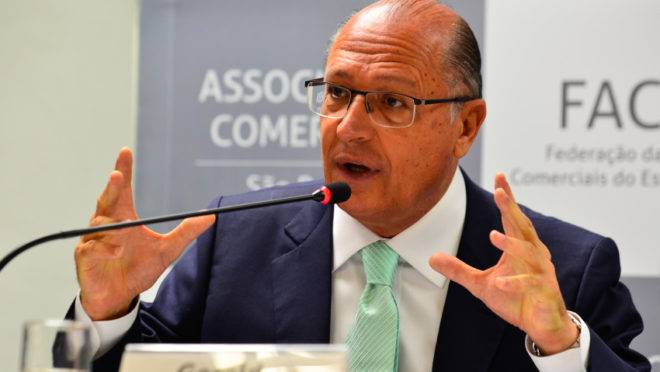 O ex-governador de São Paulo, Geraldo Alckmin (PSDB).