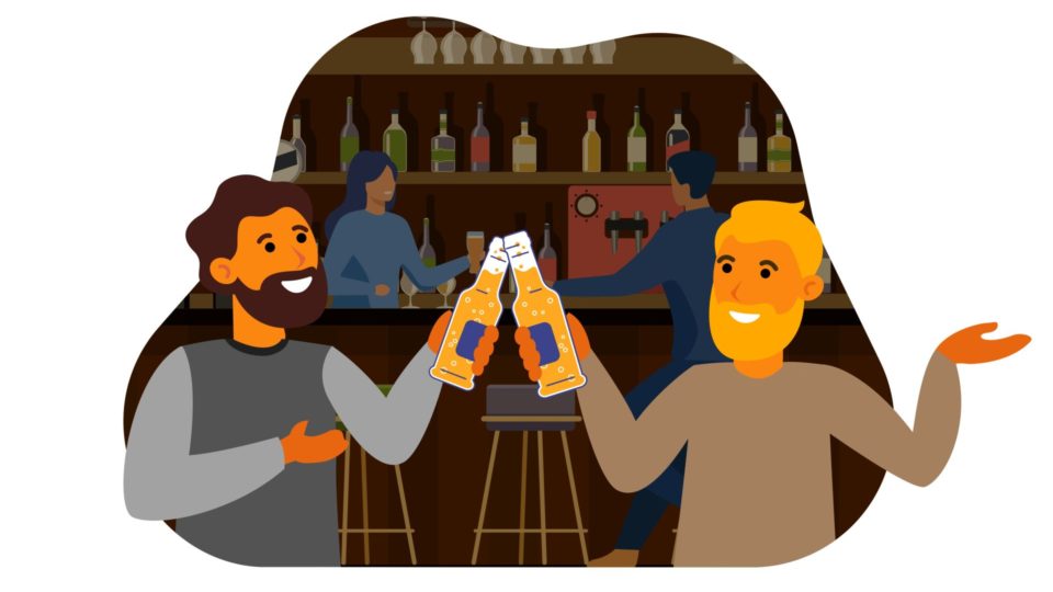 O poeta, o alcaide e a taberneira Bar Kappelle deixou sua marca na cidade.