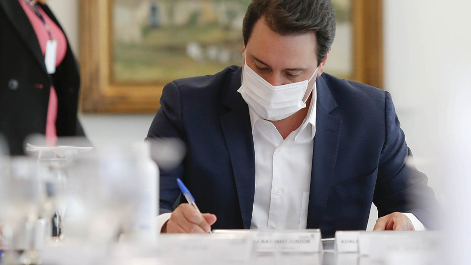Governador do Paraná, Carlos Massa Ratinho Junior (PSD).