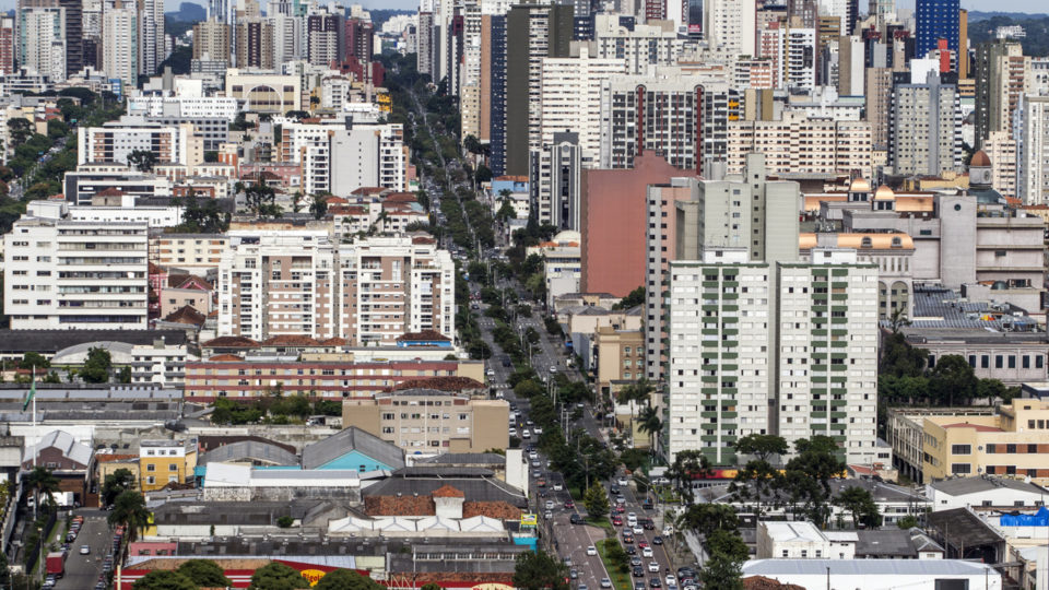 Av. Silva Jardim, em Curitiba
