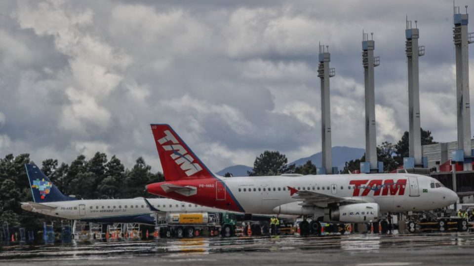 Aeroporto Afonso Pena, em São José dos Pinhais, um dos nove terminais do Bloco Sul.