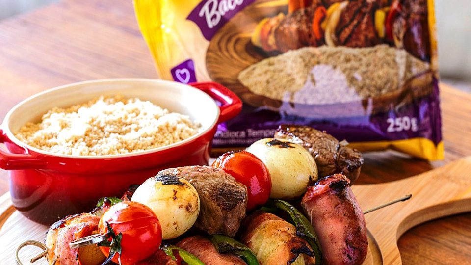 Farofa bacon com croutons