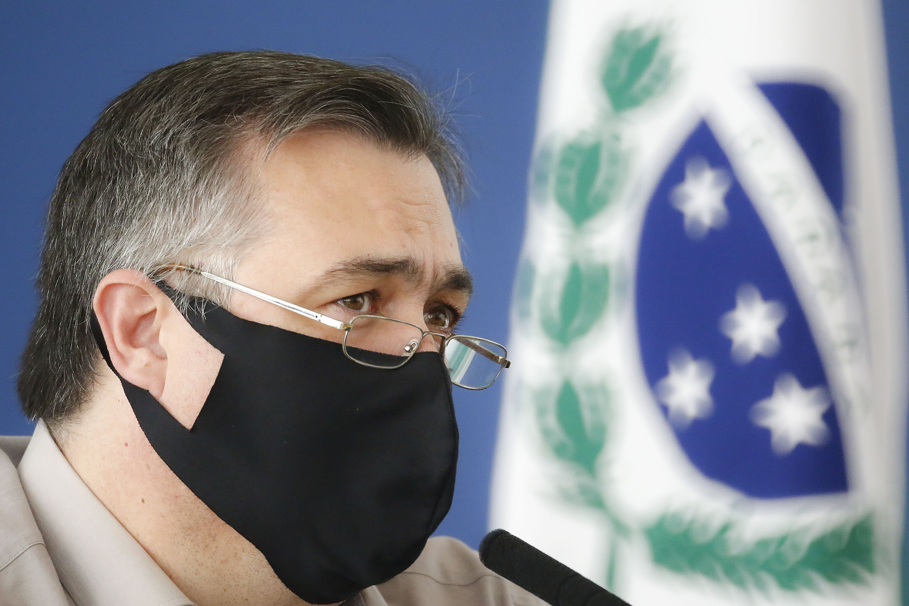 Secretário estadual da Saúde, Beto Preto.