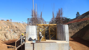 Entrega da primeira etapa da barragem do Mininguava ficou para março de 2021