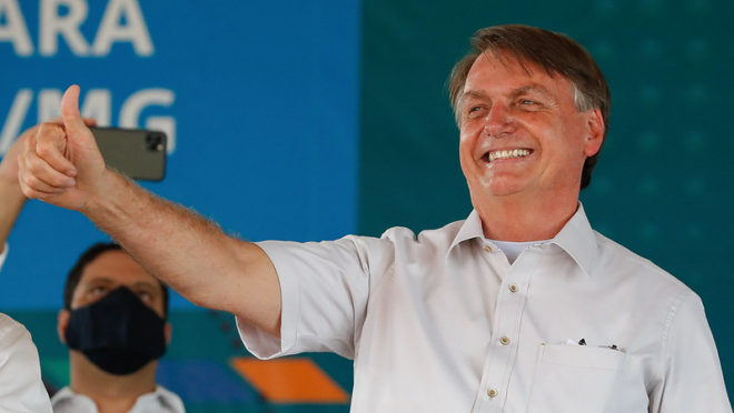 “Se eu pensar em reeleição eu não trabalho”, diz Bolsonaro a apoiadores