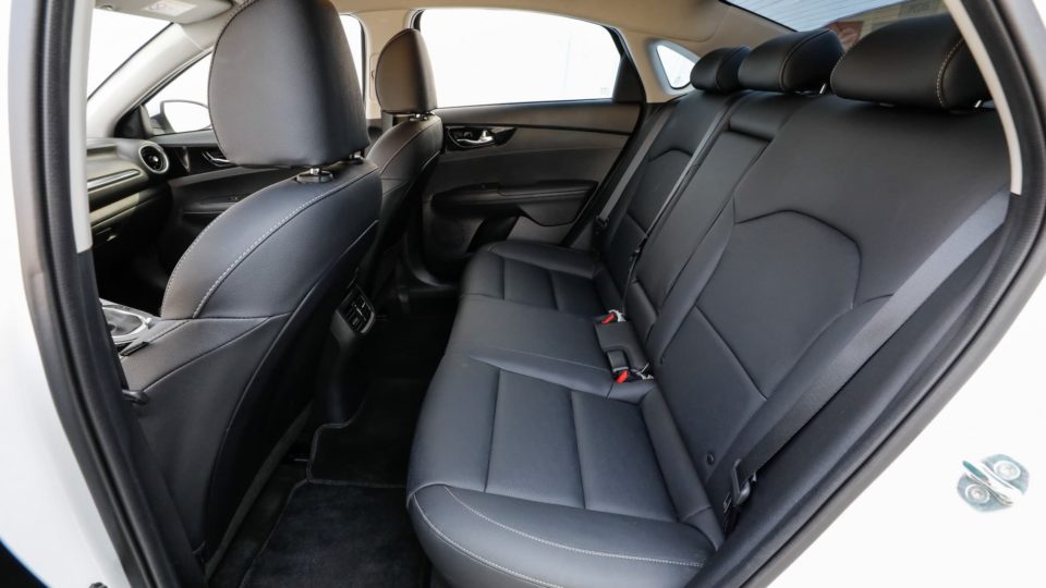 Banco traseiro do novo Kia Cerato