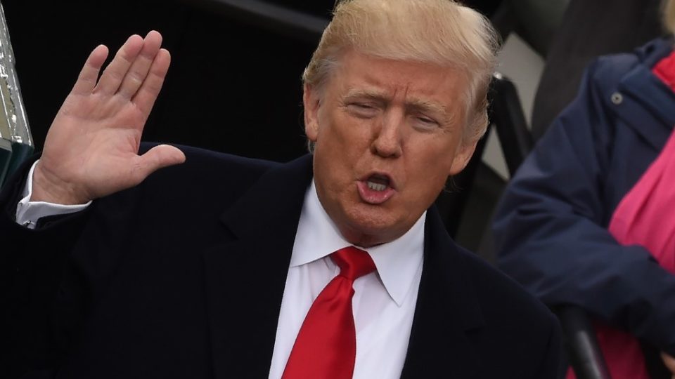 Assunto de família O presidente norte-americano, Donald Trump.