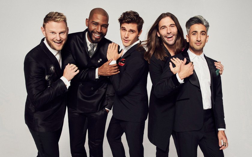 Os apresentadores do Queer Eye, nos EUA: programa ganhou três Emmys em 2018. Os apresentadores do Queer Eye, nos EUA: programa ganhou três Emmys em 2018.