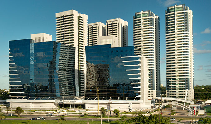 Foto do Manhattan Wall Street - Escritório da OAS Empreendimentos em Salvador - Bahia