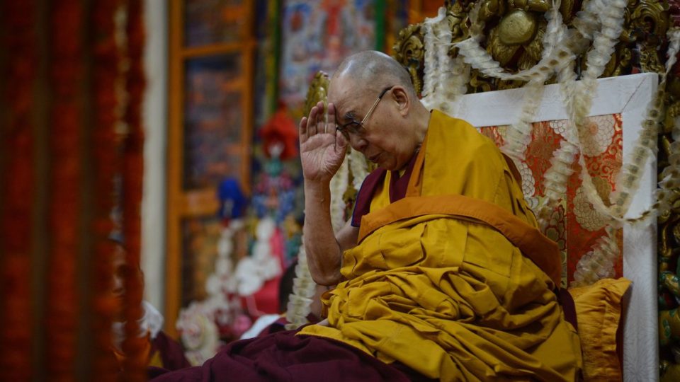 O líder espiritual do Tibete, Dalai Lama