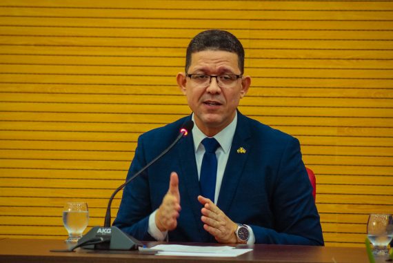 O governador de Rondônia, Marcos Rocha