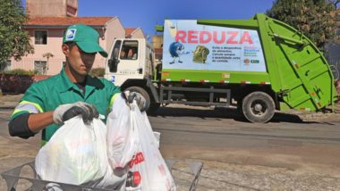 Coleta de lixo em Curitiba