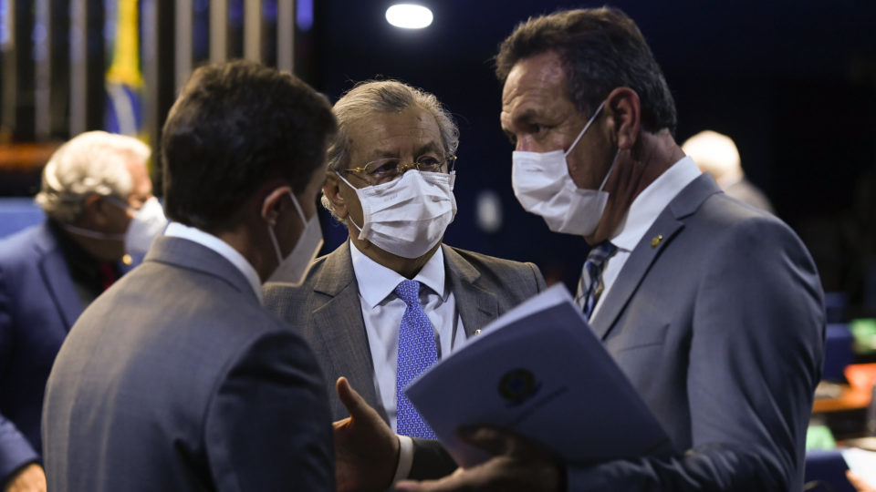 O que dizem os candidatos do MDB e PSD sobre a 1ª vice-presidência do Senado veneziano vital do rêgo - lucas barreto - senado - mesa diretora - 1ª vice-presidência