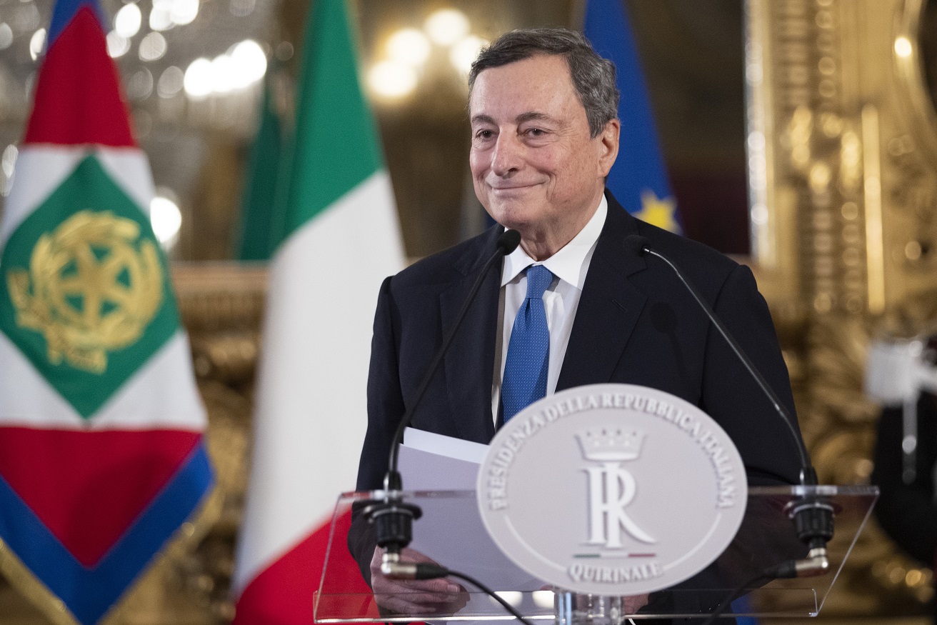 Ex-chefe do BCE (Banco Central Europeu) Mario Draghi