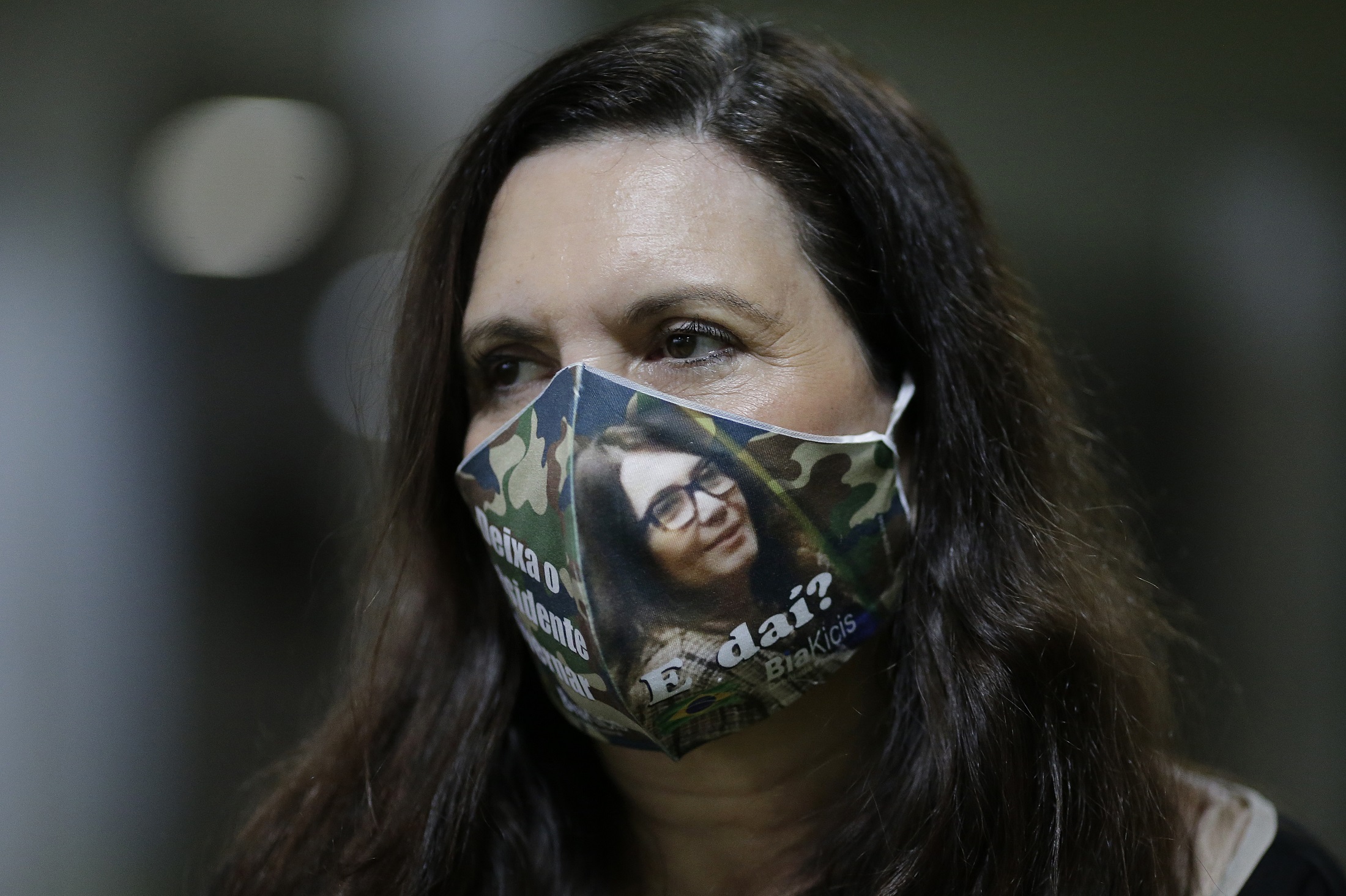 Bia Kicis é uma das maiores defensoras de Bolsonaro no Congresso