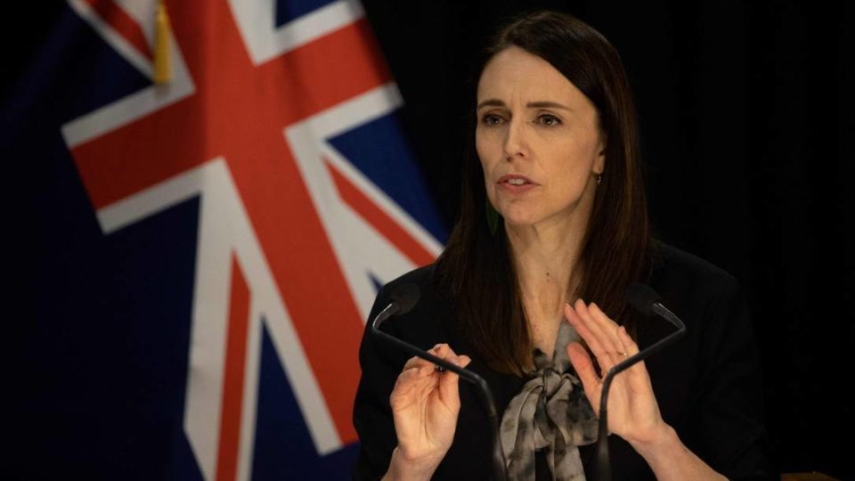 A primeira-ministra da Nova Zelândia, Jacinda Ardern.