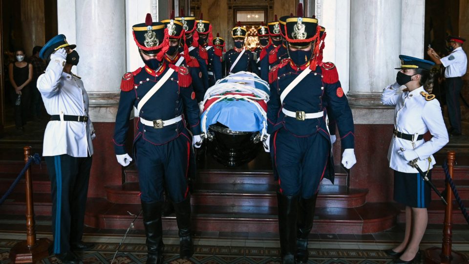 Funeral de Carlos Menem.