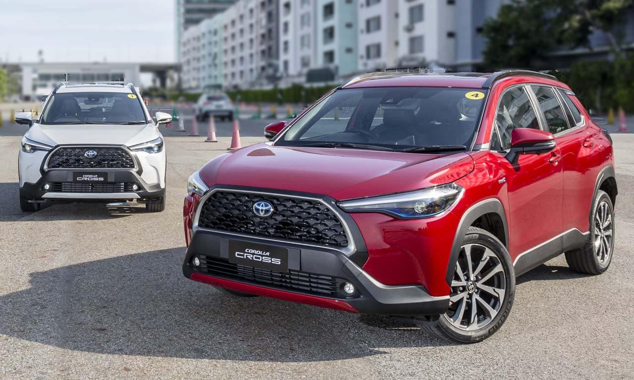 Toyota Corolla Cross é um SUV compacto-médio