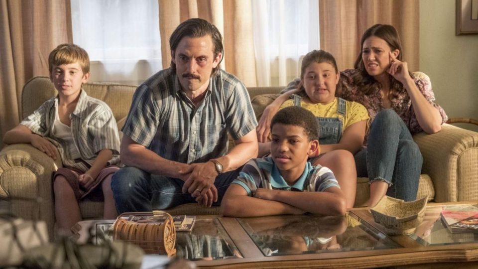 A humanidade em estado bruto Cena da série "This is us".