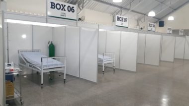 Cidade do PR monta hospital de campanha para pacientes que não poderão ser transferidos