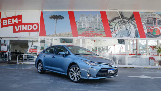Toyota Corolla é um dos carros mais seguros do Brasil