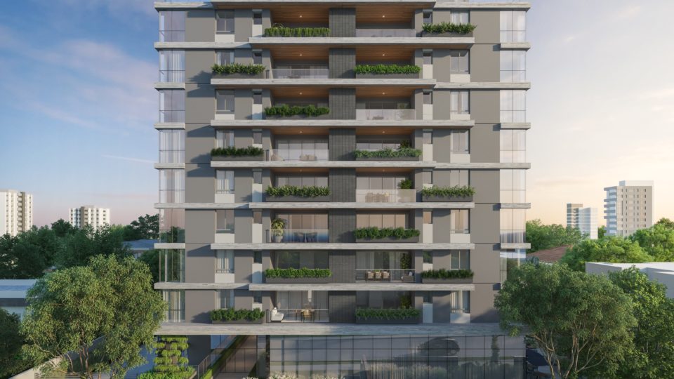 Batel vai ganhar novo empreendimento imobiliário de luxo com duas torres Fachada condomínio Quintessence.