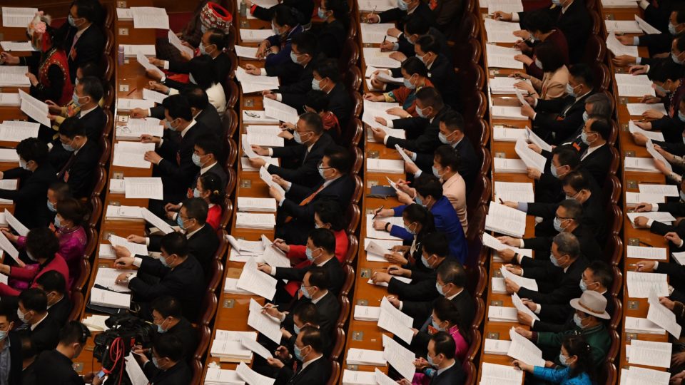 políticos china
