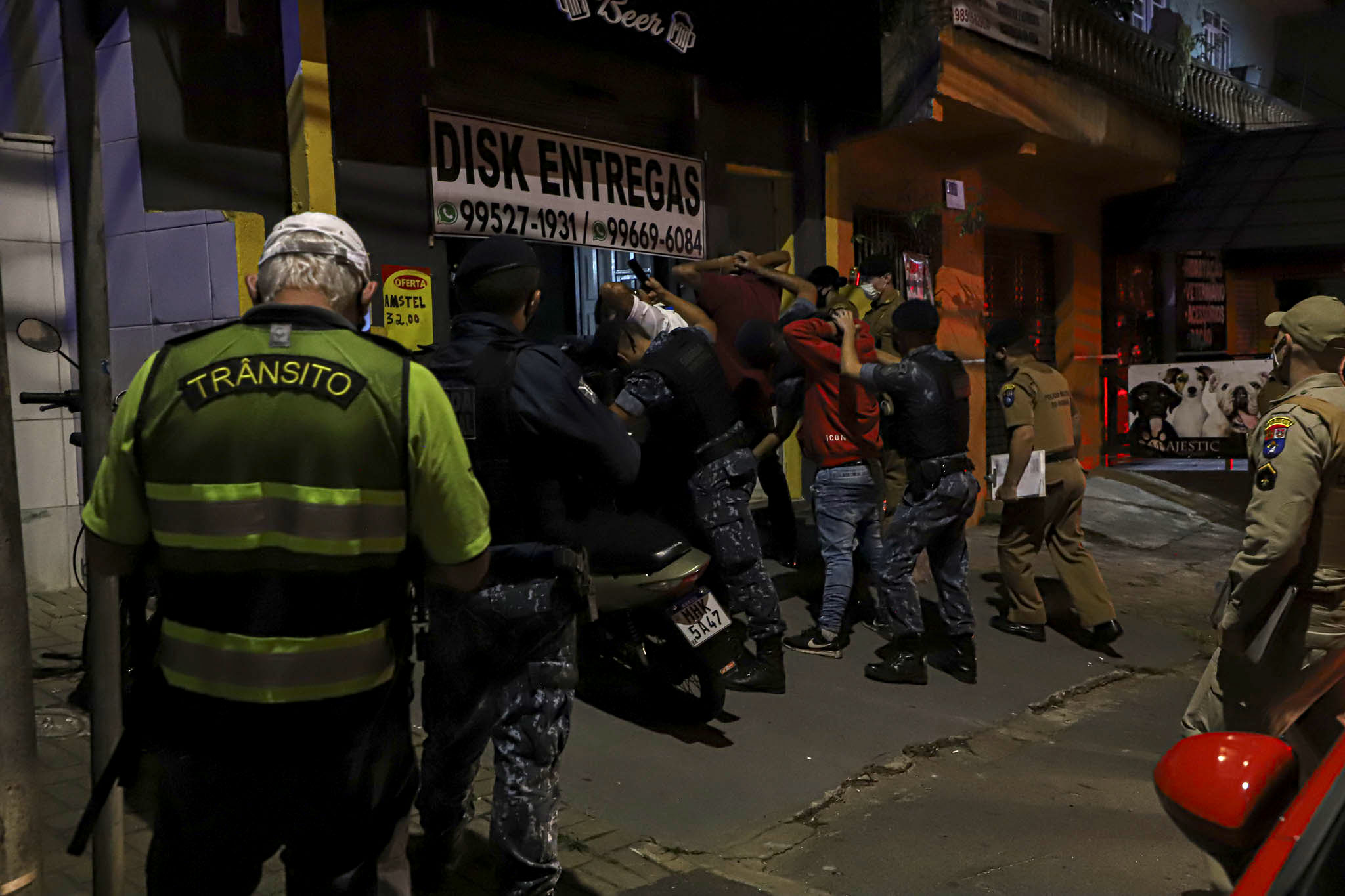 Aifu fiscaliza bandeira vermelha
