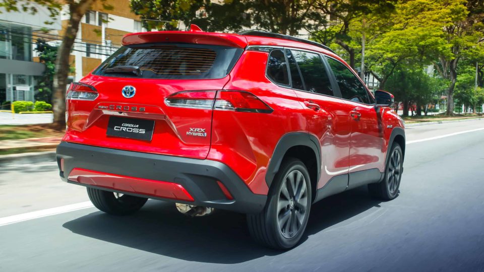 Toyota Corolla Cross pelas ruas de São Paulo