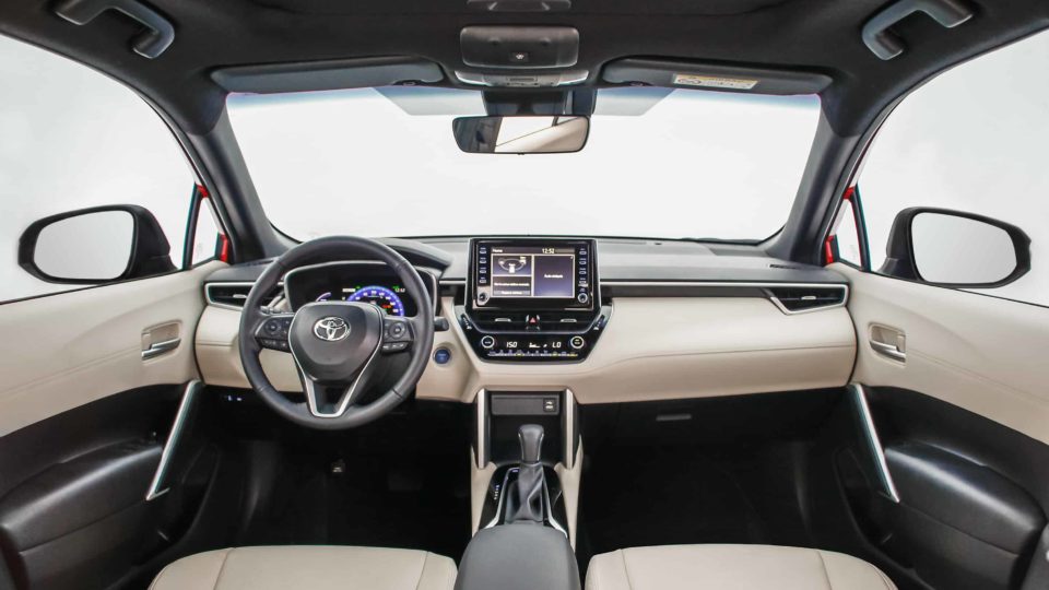 Interior do novo Toyota Corolla Cross