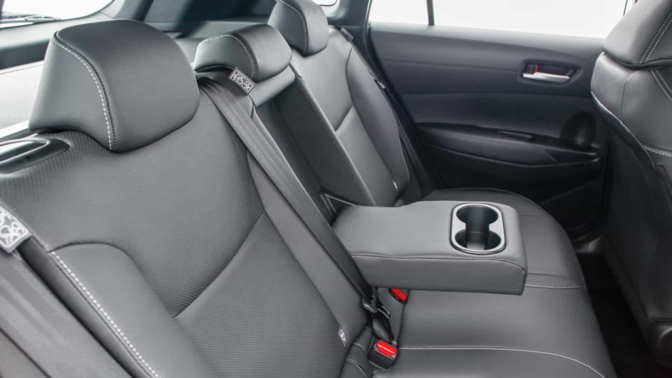 Banco traseiro do Toyota Corolla Cross